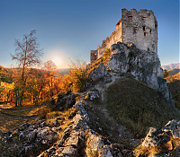 November 22-23. - Az Elfeledett sziklák, - a Sztrázsó és a Vtáčnik hegyei